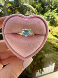 Aquamarine Trillion