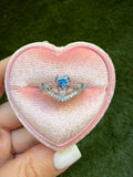 Blue Tiara Ring