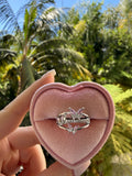 Triple Butterfly Ring