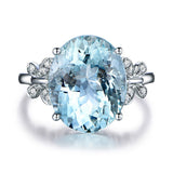 Aqua Butterfly Ring