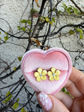 Enamel Flower Studs (Yellow)