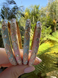 Butterfly Enamel Bangle (pink or blue)