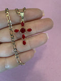Raindrop Cross (red)
