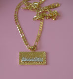 Diamond Cut Last Supper (Thick Chain)