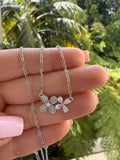 Grey Blossom Necklace