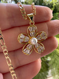 Pearl Flower Necklace
