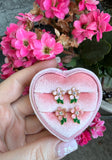 Delilah Flower Studs (2 Shades Of Pink)