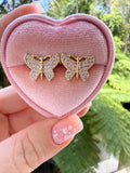 Wendy Butterfly Studs (Pink)