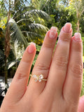 Dainty Butterfly Ring