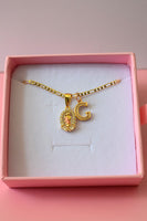Sparkly Saint Jude & Initial
