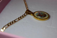 Oval Saint Michael Necklace