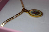 Oval Saint Michael Necklace
