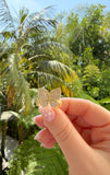 Diamond Butterfly Ring (Pink)