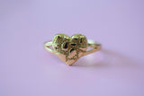 Nugget Heart Ring