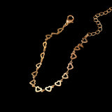 Open Heart Gold Bracelet