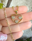 Triple Heart Necklace