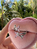 Dancing Butterfly Ring