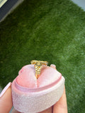 Nugget Cross Ring