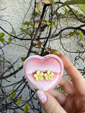 Enamel Flower Studs (Yellow)