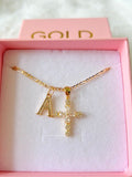 Lucky Cross With Initial