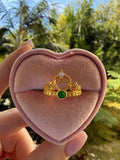 Jade Crown Ring