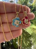 Special Enamel Necklace