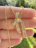 Fancy Bow Necklace