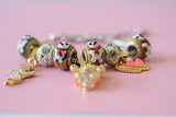 Teddy Bear Charm Bracelet