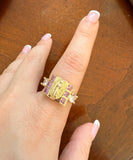 Adjustable Pink Mary Ring