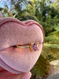 Pink Cushion Ring