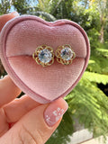 Brilliant Flower Studs