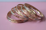 Tina Tricolor 7 Bangle Set