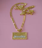 Diamond Cut Last Supper (Thick Chain)