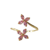 Pink Marquise Ring (Adjustable)