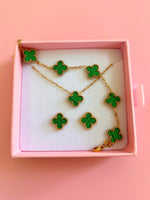 3 Piece Green Clover Set: Package Deal