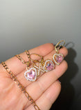 Princess Heart Set With Initial (Package Deal)