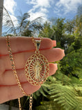 Oval Saint Benedict Necklace