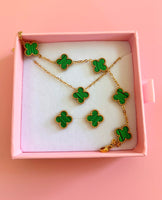 3 Piece Green Clover Set: Package Deal