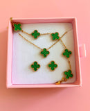 3 Piece Green Clover Set: Package Deal