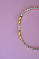 Baguette Heart Bracelet