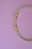 Baguette Heart Bracelet