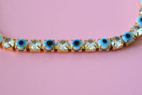 Light Blue Eye Line Bracelet