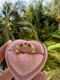 Oval Ruby Band