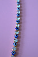 Dark Blue Eye Line Bracelet