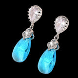 Blue Drop Earrings