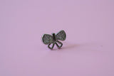 Silver Butterfly Studs