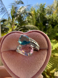 Pink & Blue Ring