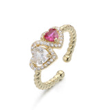 Rope Heart Ring
