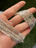 Silver Figaro Chain