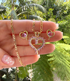 Pink Open Heart Set (Package Deal)